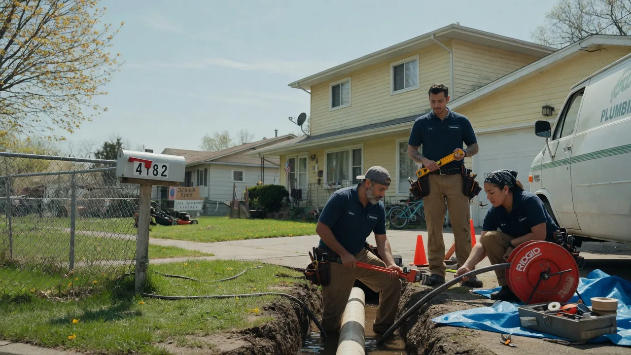 Gas Line Repair in Albion, IL near me